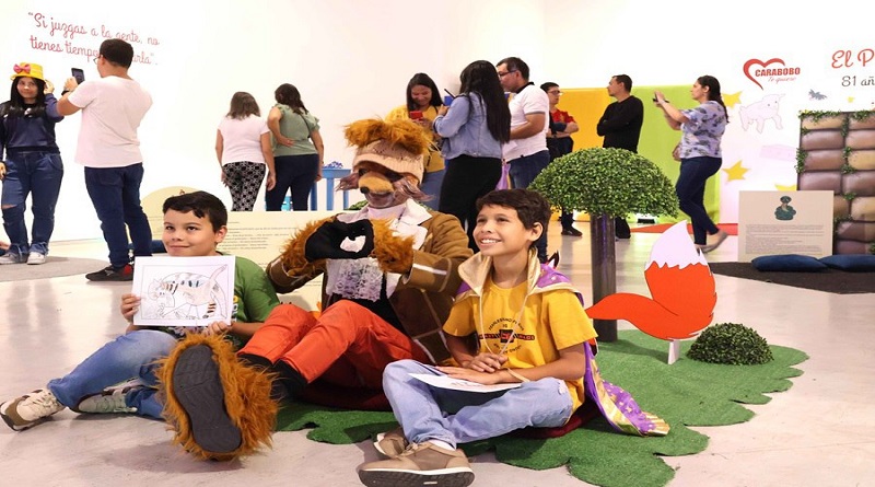 Más de mil personas han disfrutado exposición de El Principito en Carabobo