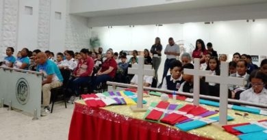 Celebran a la Cruz de Mayo con gran devoción en Miranda
