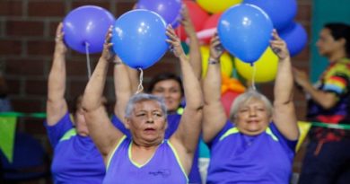 Realizan Festival Municipal de Actividad Física para adultos mayores en Los Teques