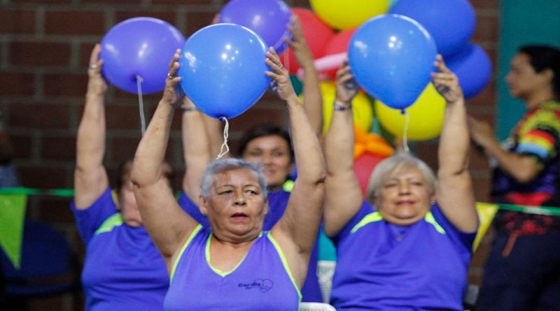Realizan Festival Municipal de Actividad Física para adultos mayores en Los Teques