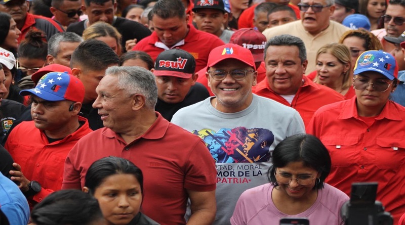 Valera se moviliza en rechazo a las sanciones y respaldo al presidente Maduro