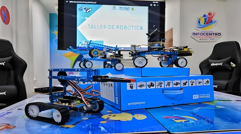 Estudiantes de Aragua refuerzan conocimientos en taller de robótica educativa