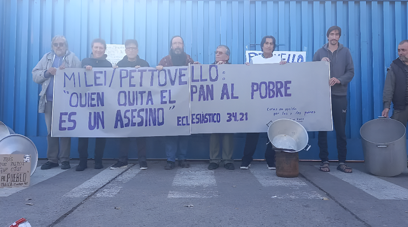 Sacerdotes argentinos en huelga de hambre contra Gobierno de Milei