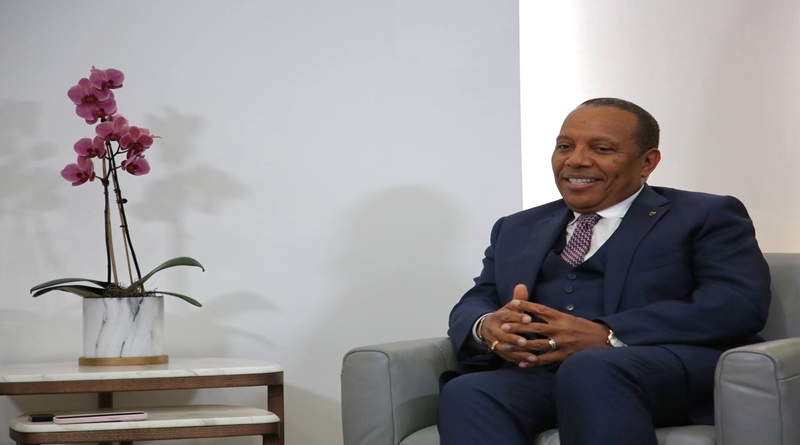 Vicepresidenta Ejecutiva recibe a primer ministro de Santo Tomé y Príncipe