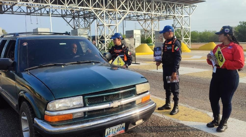 Cuerpos de seguridad vial realizan acciones para prevenir accidentes de tránsito