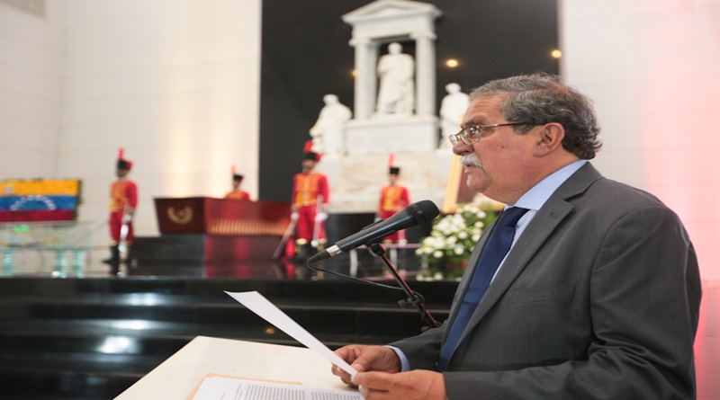 Historiador José Ubaldo García resalta la vida del prócer Cristóbal Mendoza