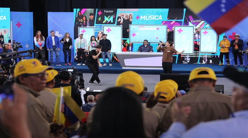 Presidente Maduro propone que Factor M promueva el talento nacional