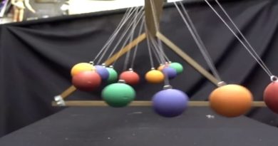 Danza de los péndulos demuestra lo fascinante de la Física