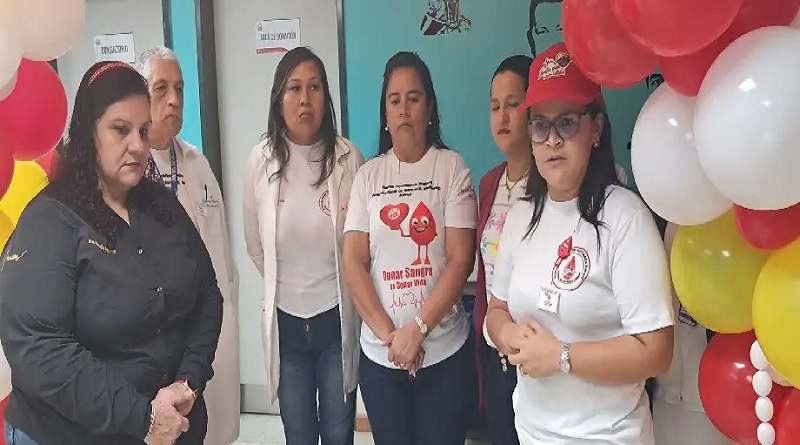 Realizan jornada para donantes de sangre en Barinas