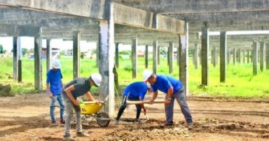 Avanzan rehabilitación en la Escuela de Talento Deportivo en Calabozo
