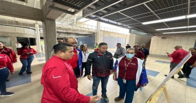 Supervisan el Plan de Optimización del Sistema Ferroviario Ezequiel Zamora