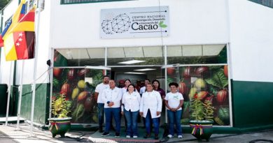 Inaugurado el Centro Nacional de Investigación e Innovación del Cacao en Miranda