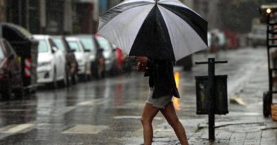 Inameh pronostica lluvias de intensidad variable en gran parte del país