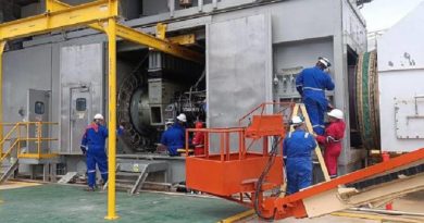Petroboscán reactiva turbina generadora de electricidad en Bajo Grande