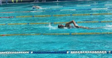 Zamora dominó jornada de natación en Estudiantiles Miranda 2024