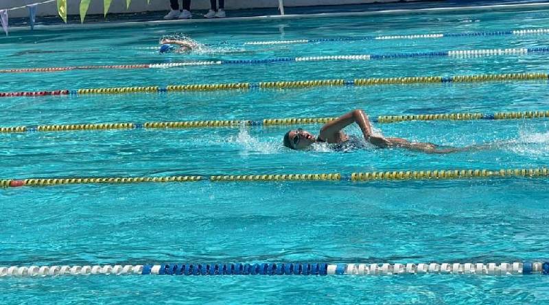 Zamora dominó jornada de natación en Estudiantiles Miranda 2024