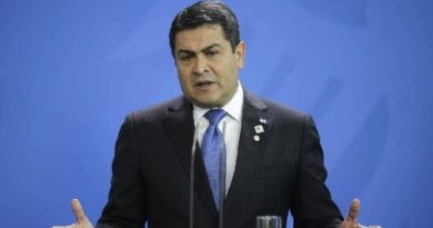 Condenado a 45 años de prisión el expresidente hondureño por narcotráfico