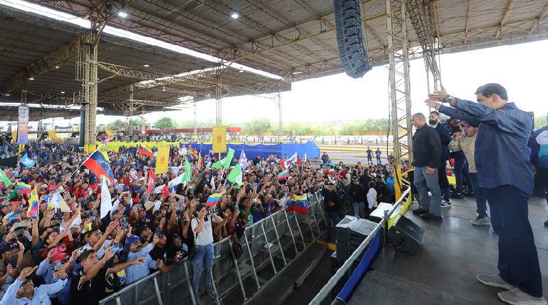 Trabajadores de Sidor realizan el juramento de la Guayana Socialista