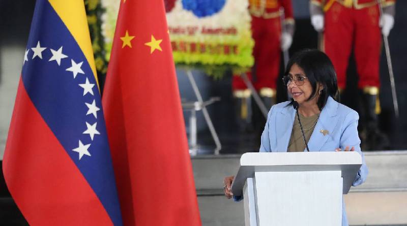 Vicepresidenta Rodríguez celebra los 50 años de relaciones entre Venezuela y China