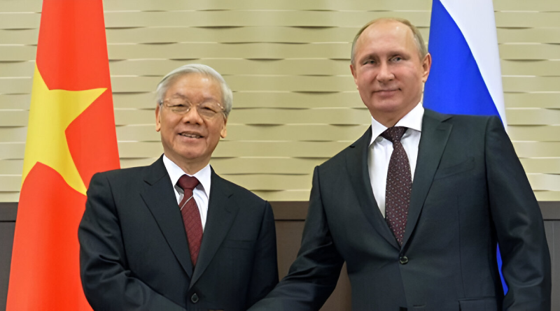 Putin llega a Vietnam en una visita de Estado