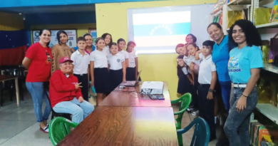 Realizan jornada de sensibilización turística e identidad regional a los niños de Portuguesa