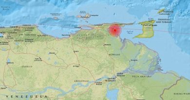 Sismo 5.2 se registró en el estado Sucre