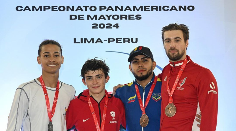 El venezolano Jesús Limardo obtiene medalla de bronce en Panamericano de Esgrima