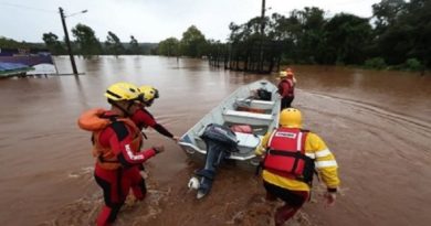 Sube las cifras de fallecidos por las inundaciones en sur de Brasil