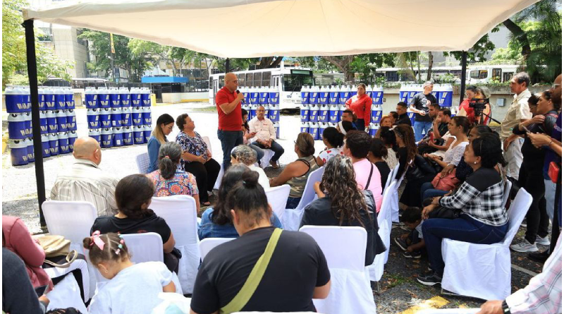 EDistribuyen cilindros para optimizar suministro de gas en el Hatillo