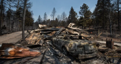Evacúan un pueblo entero en Estados Unidos por incendios forestales