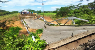 Gobierno moviliza maquinaria para construir nuevo puente sobre el Río Cocuiza