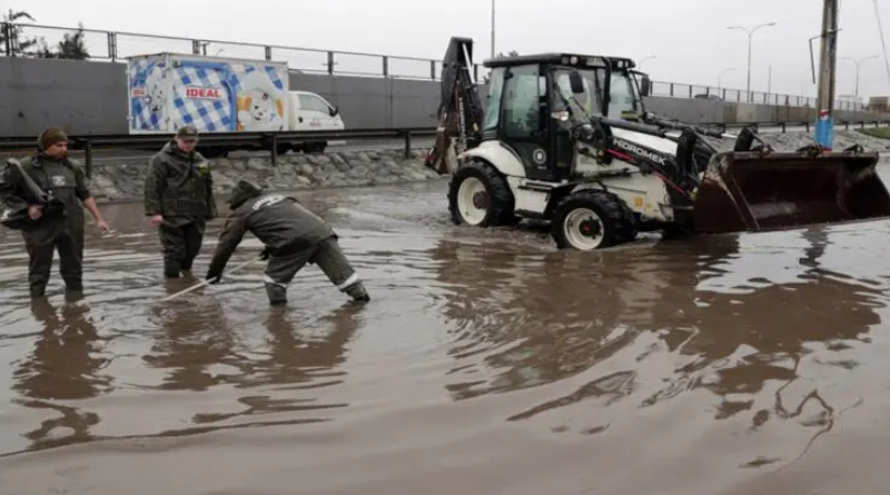 Lluvias en Chile dejan un fallecido y más de 7.500 damnificados