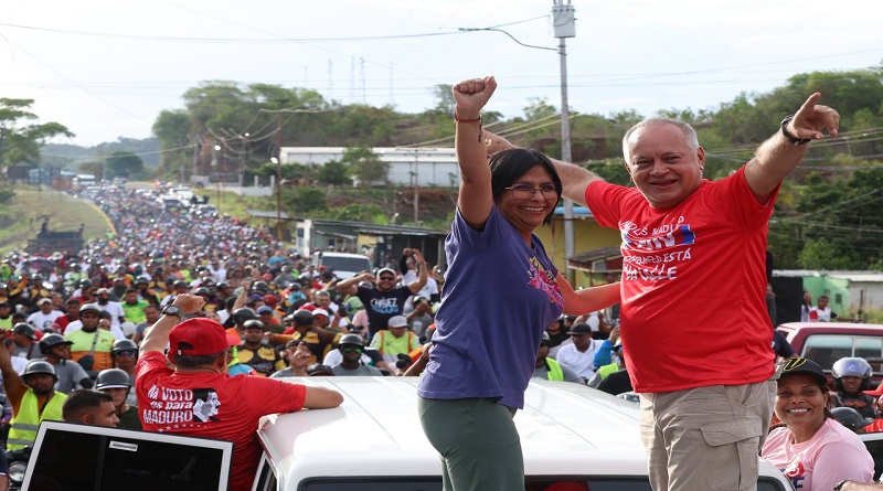Pueblo de Bolívar se moviliza en apoyo al presidente Nicolás Maduro