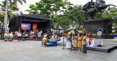 Cultores realizan caminata con los tambores del ALBA-TCP en Caracas