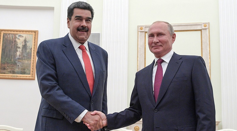 Vladimir Putin felicita al presidente Maduro por su victoria en Venezuela
