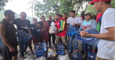 Atienden a familias afectadas por las lluvias en municipio Cedeño de Monagas