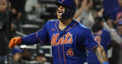 Francisco Álvarez despacha su jonrón número 5 de la temporada