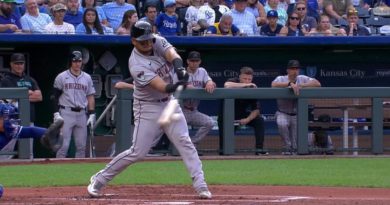 Gabriel Moreno contribuye en triunfo de Arizona sobre Kansas City