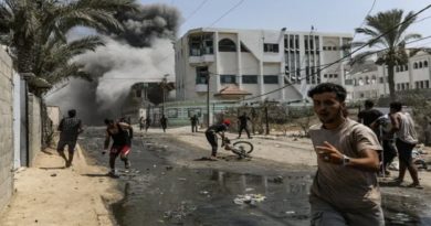 OMS pide un alto el fuego en la Franja de Gaza