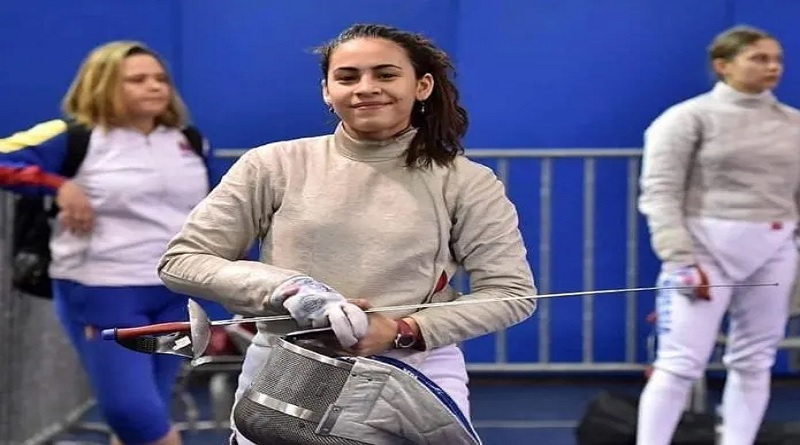 Venezolana Katherine Paredes queda fuera del sable olímpico en París 2024