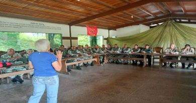 Emprendedores de la Milicia Bolivariana participan en taller formativo