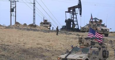 Atacan con misiles base ilegal de EE. UU. en campo petrolero de Siria