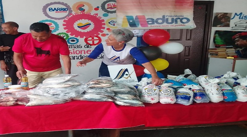 Distribuyen más de 131 toneladas de alimentos en Miranda