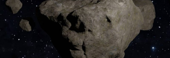 Revelan imágenes de dos asteroides que pasaron cerca de la Tierra