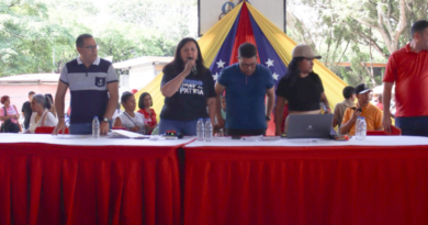 Alcaldesa Carmen Meléndez participa en encuentro del PSUV en la parroquia El Valle