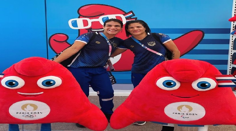 Atletas venezolanos de lucha llegan a JJ. OO