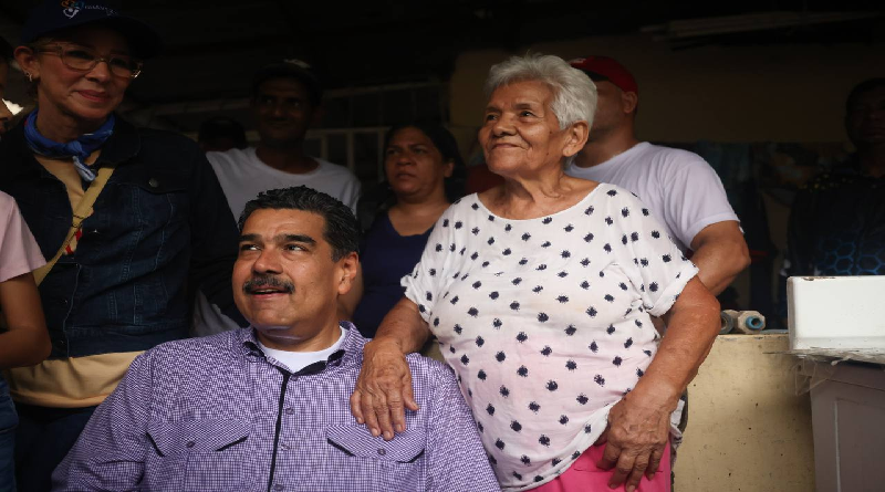Presidente Maduro inspecciona zonas afectadas por las lluvias en Cumanacoa