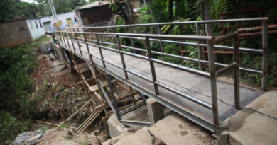 Culmina la construcción del puente peatonal en sector Bajo Guarapiche de Monagas