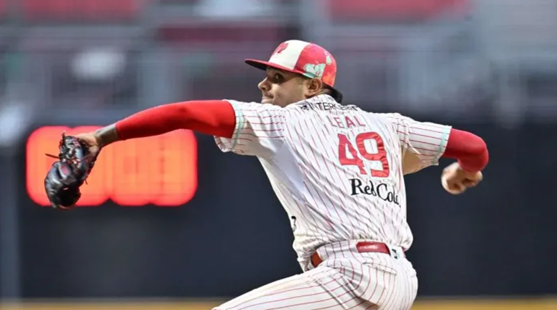Venezolano Erick Leal sigue intratable en con los Diablos Rojos