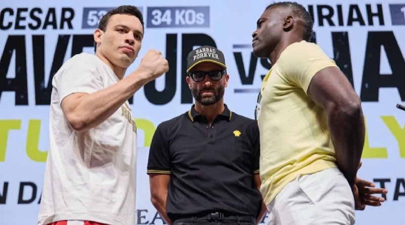 Este sábado Julio César Chávez Jr. vs. Uriah Hall tendrán pelea de exhibición